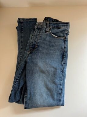 Banana Republic High-Rise Skinny Jeans - Medium Blue Wash